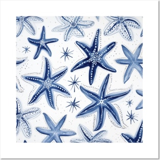 Coastal starfish II Posters and Art